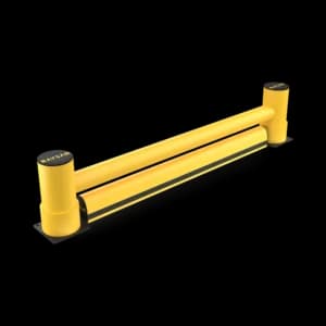1R Zeta Rack End Barrier + Kerb