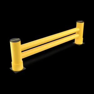 2R Zeta Rack End Barrier