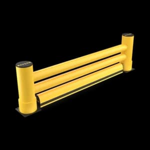 2R Zeta Rack End Barrier + Kerb
